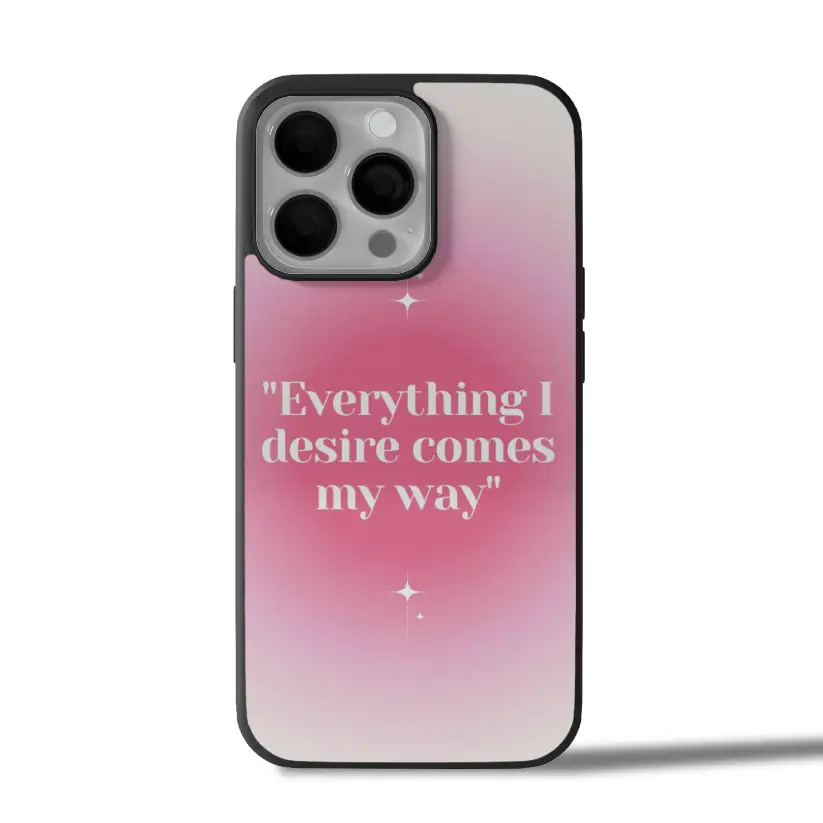 Pink Manifesto iPhone Case Cover