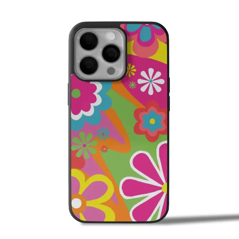 Bloom Pop Floral iPhone Case Cover