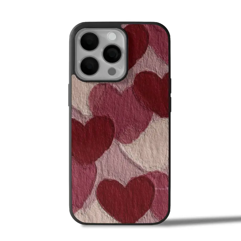 Artistic Hearts Aesthetic iPhone Case Cover