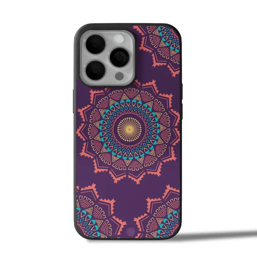Royal Mandala Bloom iPhone Case Cover