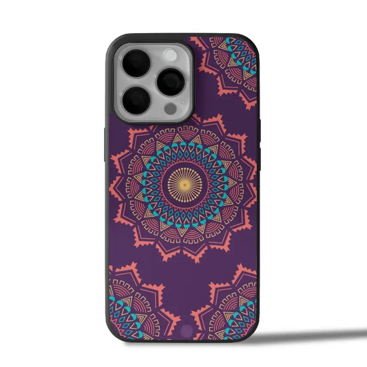 Royal Mandala Bloom iPhone Case Cover