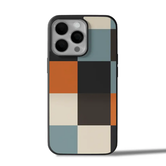 Retro Blocks iPhone Case Cover