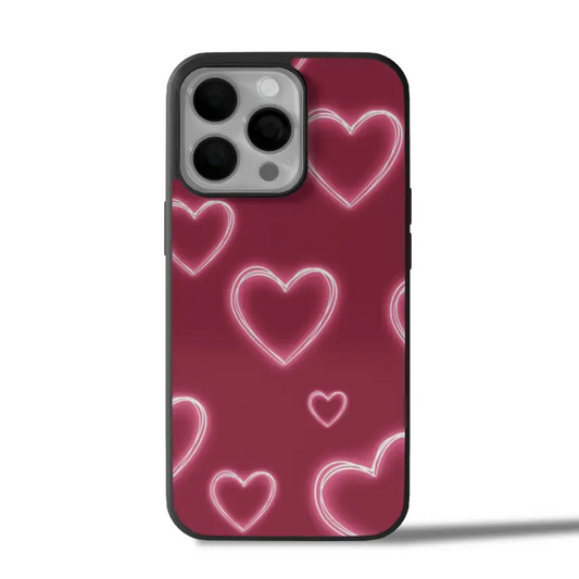 Blur Hearts Aesthetic iPhone Case Cover