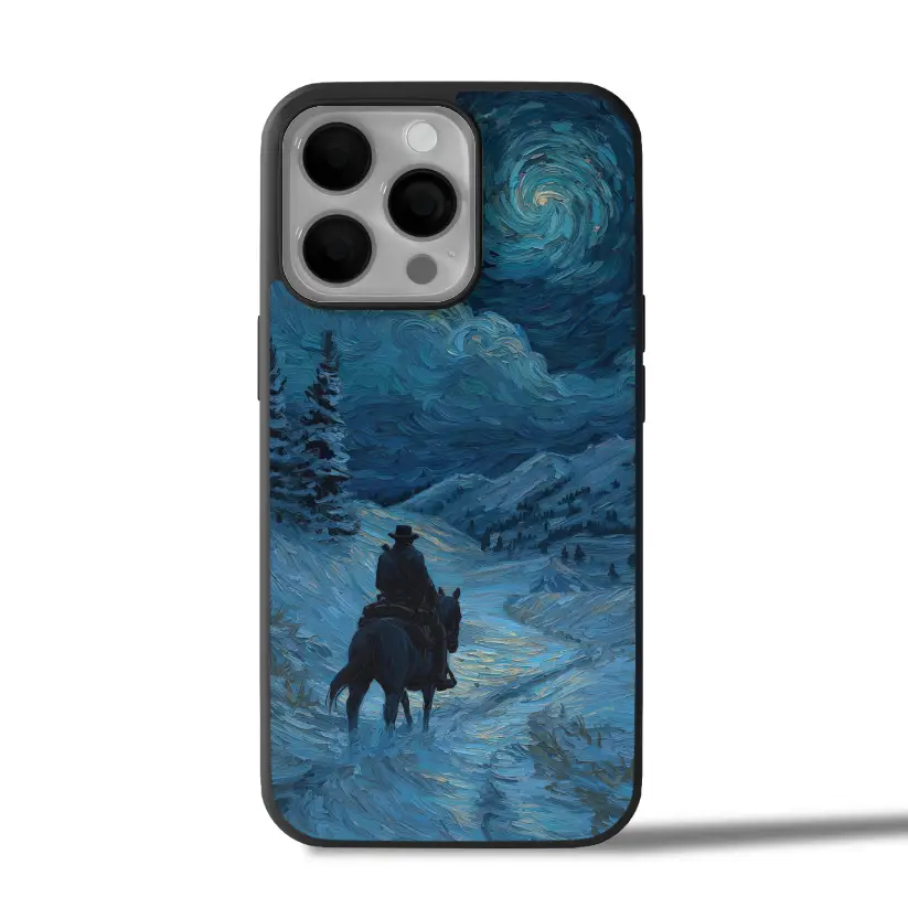 Moonlit Trails iPhone Case Cover