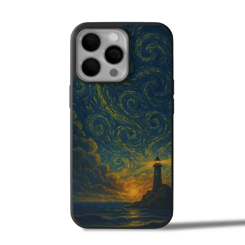 Starry Lighthouse iPhone Case Cover