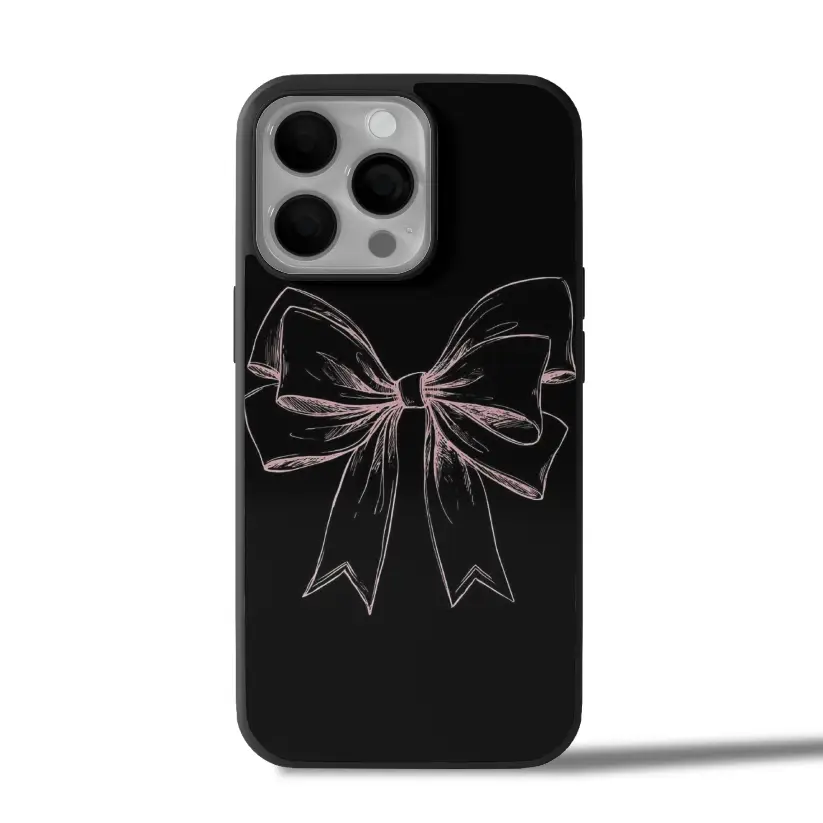 Midnight Bow iPhone Case Cover