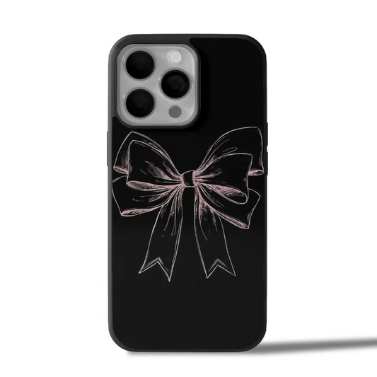 Midnight Bow iPhone Case Cover