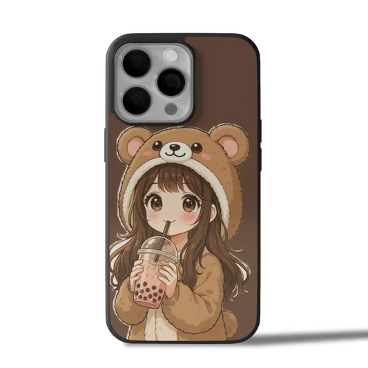 Bubble Bear Cute iPhone Case Cover