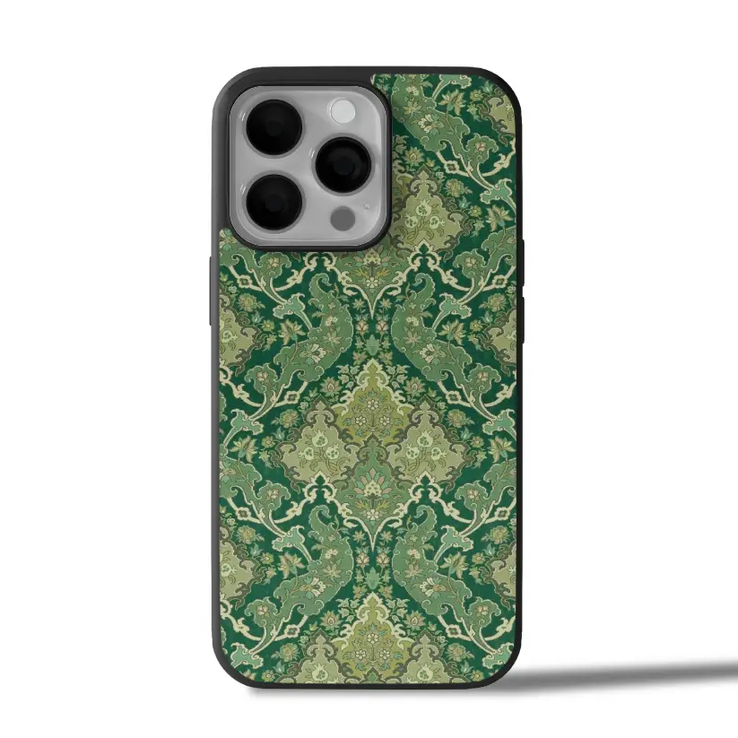 Emerald Elegance iPhone Case Cover
