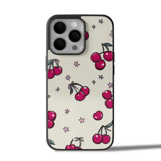 Cherry Star Charm iPhone Case Cover