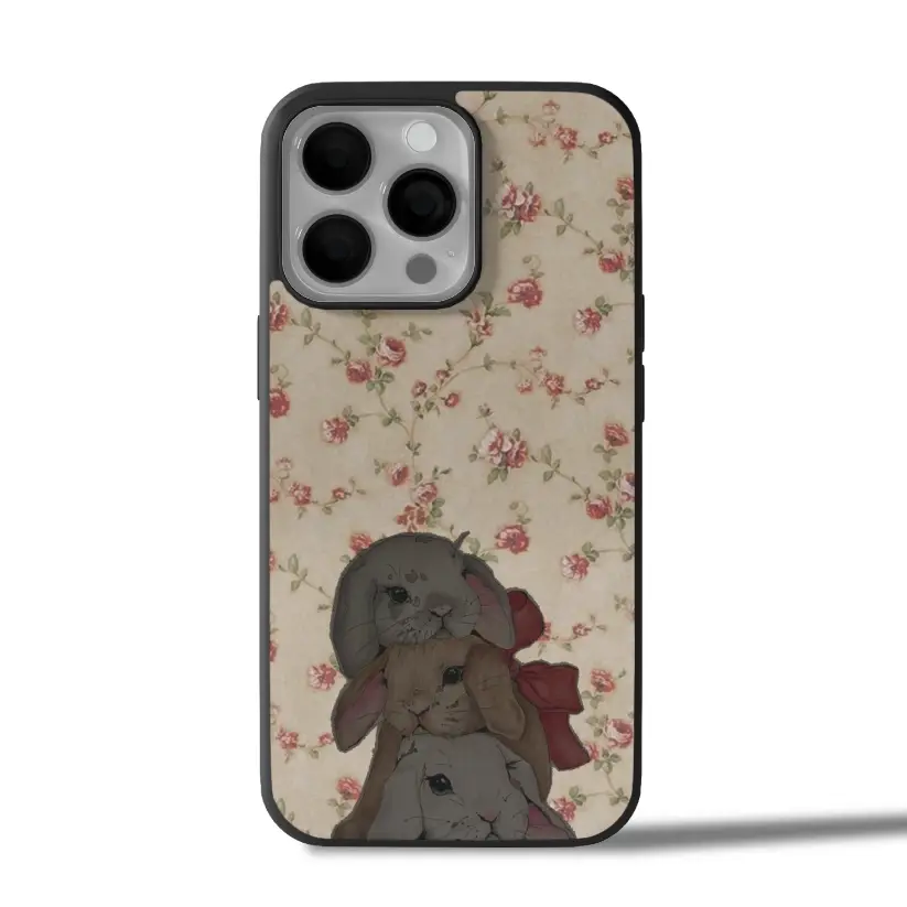 Bunny Blossom Cute iPhone Case Cover
