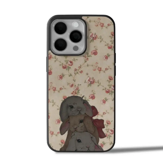 Bunny Blossom Cute iPhone Case Cover
