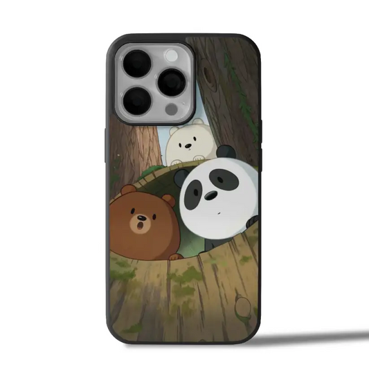 Peekaboo Bears Cute iPhone Case Cover