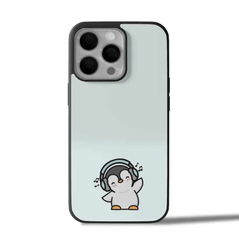 Penguin Beats iPhone Cute Case Cover